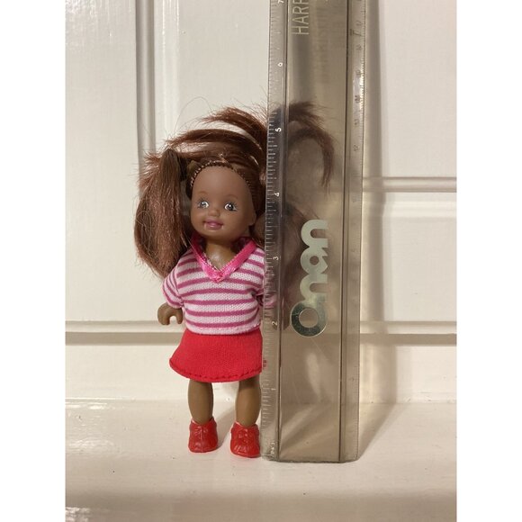 Vintage Lovely Patsy Fashion Doll Striped Top & Red Skirt - Picture 4 of 4